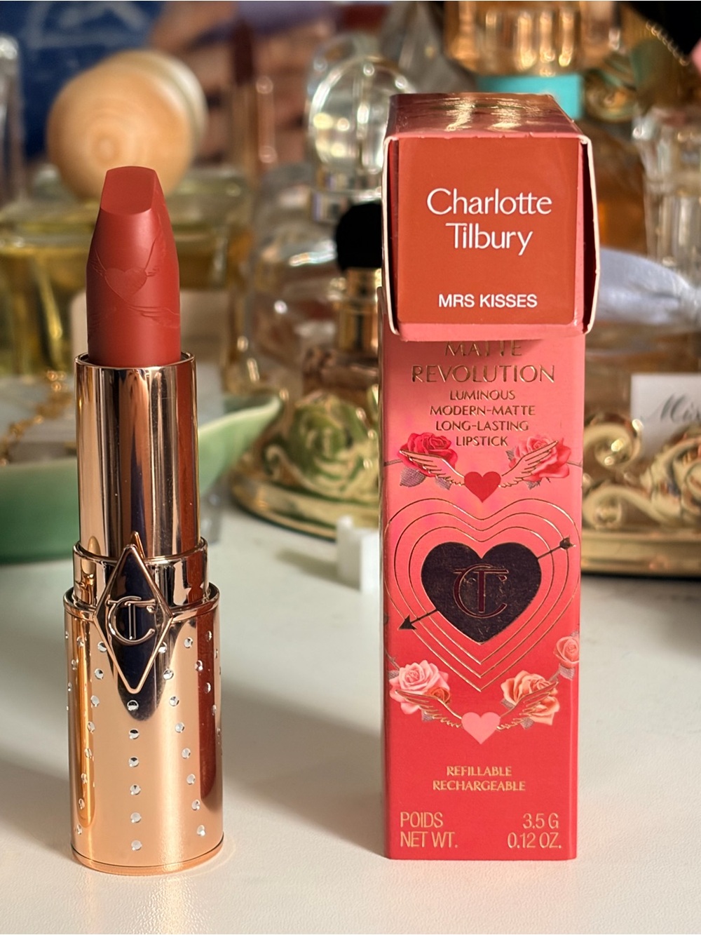 Charlotte Tilbury Mrs Kisses Matte Revolution Lipstick